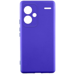 Чехол Silicone Cover Lakshmi Full Camera (A) для Xiaomi Redmi Note 13 Pro+ Синий / Iris