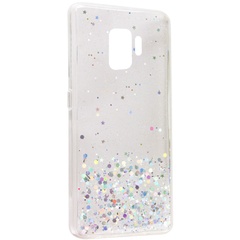 TPU чехол Star Glitter для Samsung Galaxy S9 Прозрачный