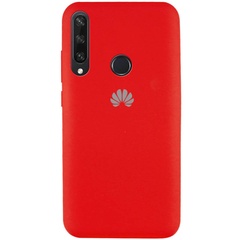 Чехол Silicone Cover Full Protective (AA) для Huawei Y6p Красный / Red