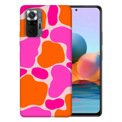 TPU чехол Spring mood для Xiaomi Redmi Note 10 Pro, Pink and orange