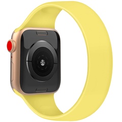 Ремінець Solo Loop для Apple watch 42mm/44mm 177mm (9), Желтый / Ginger