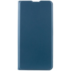 Кожаный чехол книжка GETMAN Elegant (PU) для Motorola Moto G32 Синий