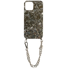 Чехол Metallik с серебристой цепочкой для Apple iPhone 7 plus / 8 plus (5.5") Серебряный