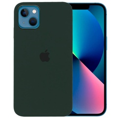 Чехол Silicone Case Full Protective (AA) для Apple iPhone 13 (6.1") Зеленый / Cyprus Green