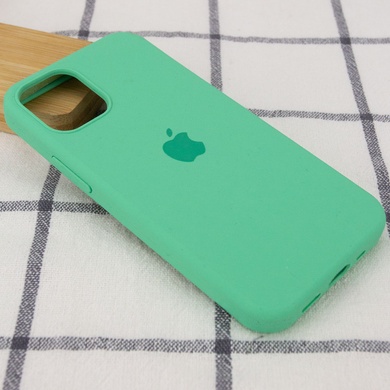 Чехол Silicone Case Full Protective (AA) для Apple iPhone 13 Pro (6.1") Зеленый / Spearmint