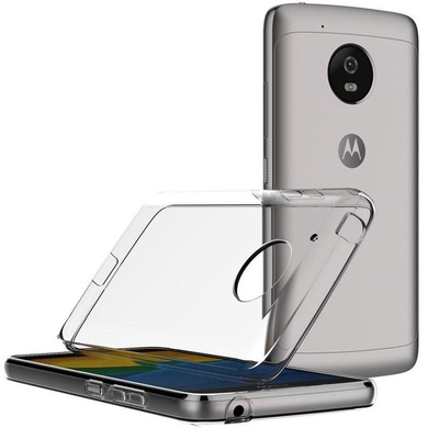 TPU чехол Epic Transparent 1,0mm для Motorola Moto G5 Бесцветный (прозрачный)