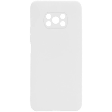 Силіконовий чохол Candy Full Camera для Xiaomi Poco X3 NFC / Poco X3 Pro, Білий / White