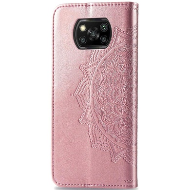 Кожаный чехол (книжка) Art Case с визитницей для Xiaomi Poco X3 NFC / Poco X3 Pro Розовый