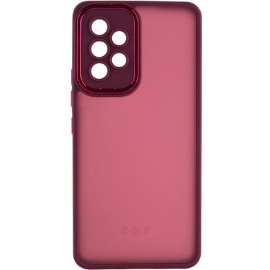 TPU+PC чохол Accent для Samsung Galaxy A73 5G, Magenta