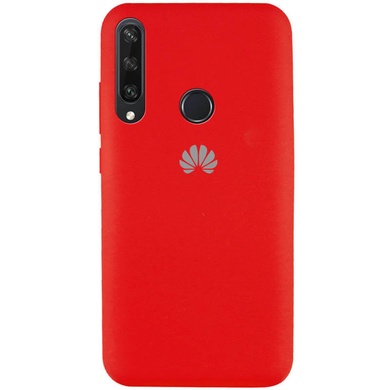 Чохол Silicone Cover Full Protective (AA) для Huawei Y6p, Червоний / Red