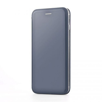 Кожаный чехол (книжка) Classy для Samsung Galaxy A10 (A105F) Серый