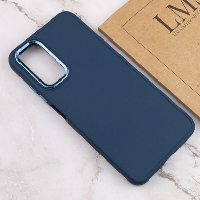 TPU чехол Bonbon Metal Style для Samsung Galaxy A23 4G Синий / Cosmos blue