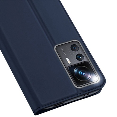 Чехол-книжка Dux Ducis с карманом для визиток для Xiaomi 12T / 12T Pro Синий