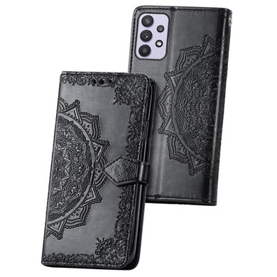 Кожаный чехол (книжка) Art Case с визитницей для Samsung Galaxy A53 5G Черный
