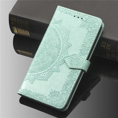 Шкіряний чохол (книжка) Art Case з візитівкою для Xiaomi Mi 8 Lite / Mi 8 Youth (Mi 8X), Бирюзовый