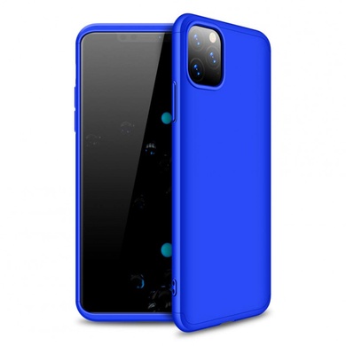 Пластиковая накладка GKK LikGus 360 градусов для Apple iPhone 11 Pro Max (6.5") Синий