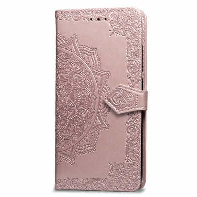 Кожаный чехол (книжка) Art Case с визитницей для Xiaomi Redmi Note 5 Pro / Note 5 (DC) Розовый