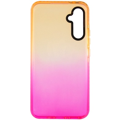 Чехол TPU+PC Sunny Gradient для Samsung Galaxy A34 5G Оранжевый / Розовый