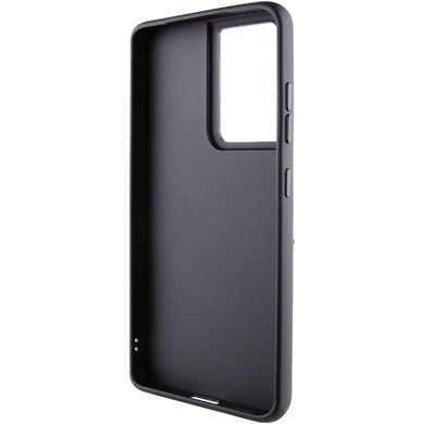 TPU чехол Bonbon Metal Style with MagSafe для Samsung Galaxy S23 Ultra Черный / Black