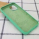 Чехол Silicone Case Full Protective (AA) для Apple iPhone 13 Pro (6.1") Зеленый / Spearmint