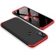 Пластиковая накладка GKK LikGus 360 градусов (opp) для Huawei P20 Lite Черный / Красный