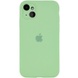 Чохол Silicone Case Full Camera Protective (AA) для Apple iPhone 14 Plus (6.7"), М'ятний / Mint