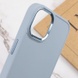 TPU чехол Bonbon Metal Style для Apple iPhone 12 Pro / 12 (6.1") Голубой / Mist blue
