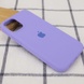 Чехол Silicone Case Full Protective (AA) для Apple iPhone 12 Pro / 12 (6.1") Сиреневый / Dasheen