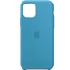 Чохол Silicone Case (AA) для Apple iPhone 11 Pro Max (6.5 "), Блакитний / Cornflower
