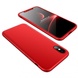 Пластиковая накладка GKK LikGus 360 градусов для Apple iPhone X / XS (5.8") Красный