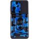 Удароміцний чохол Camshield Serge Ring Camo для Samsung Galaxy A13 4G, Синій / Army Blue