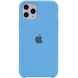 Чехол Silicone Case (AA) для Apple iPhone 11 Pro Max (6.5") Голубой / Cornflower