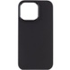 TPU чехол Bonbon Metal Style для Apple iPhone 14 Pro (6.1") Черный / Black