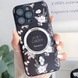 TPU+PC чохол Secret Garden with MagSafe для Apple iPhone 14 Pro (6.1"), Black