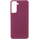 Чохол Silicone Cover Lakshmi (AAA) для Samsung Galaxy S22, Бордовый / Plum