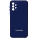 Чехол Silicone Cover Full Camera (AA) для Samsung Galaxy A23 4G Темно-синий / Midnight blue