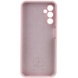 Чехол Silicone Cover Lakshmi Full Camera (AAA) with Logo для Samsung Galaxy A24 4G Розовый / Pink Sand