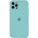 Чехол Silicone Case Full Camera Protective (AA) для Apple iPhone 13 Pro (6.1") Бирюзовый / Ice Blue