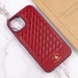 Кожаный чехол Polo Santa Barbara для Apple iPhone 14 Pro (6.1") Red