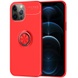 TPU чехол Deen ColorRing под магнитный держатель (opp) для Apple iPhone 16, Красный