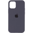 Чехол Silicone Case Full Protective (AA) для Apple iPhone 13 Pro Max (6.7") Серый / Dark Grey