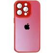 Чехол TPU+Glass Sapphire Midnight для Apple iPhone 14 (6.1") Красный / Red