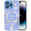 TPU+PC чохол Secret Garden with MagSafe для Apple iPhone 14 Pro (6.1"), Lilac