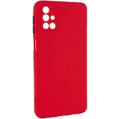 Чехол TPU Square Full Camera для Samsung Galaxy M31s Красный