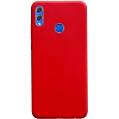 Силиконовый чехол Candy для Huawei Honor 8X Красный