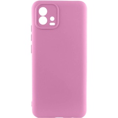 Чехол Silicone Cover Lakshmi Full Camera (A) для Motorola Moto G72 Розовый / Pink