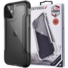 Чехол Defense Clear Series (TPU) для Apple iPhone 12 mini (5.4") Черный