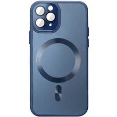 Чохол TPU+Glass Sapphire Midnight with MagSafe для Apple iPhone 11 Pro (5.8"), Синий / Deep navy
