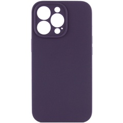 Чохол Silicone Case Full Camera Protective (AA) NO LOGO для Apple iPhone 15 Pro Max (6.7"), Фиолетовый / Elderberry