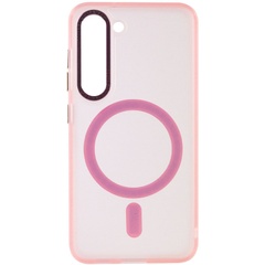 Чохол TPU Lyon frosted with MagSafe для Samsung Galaxy S23, Pink